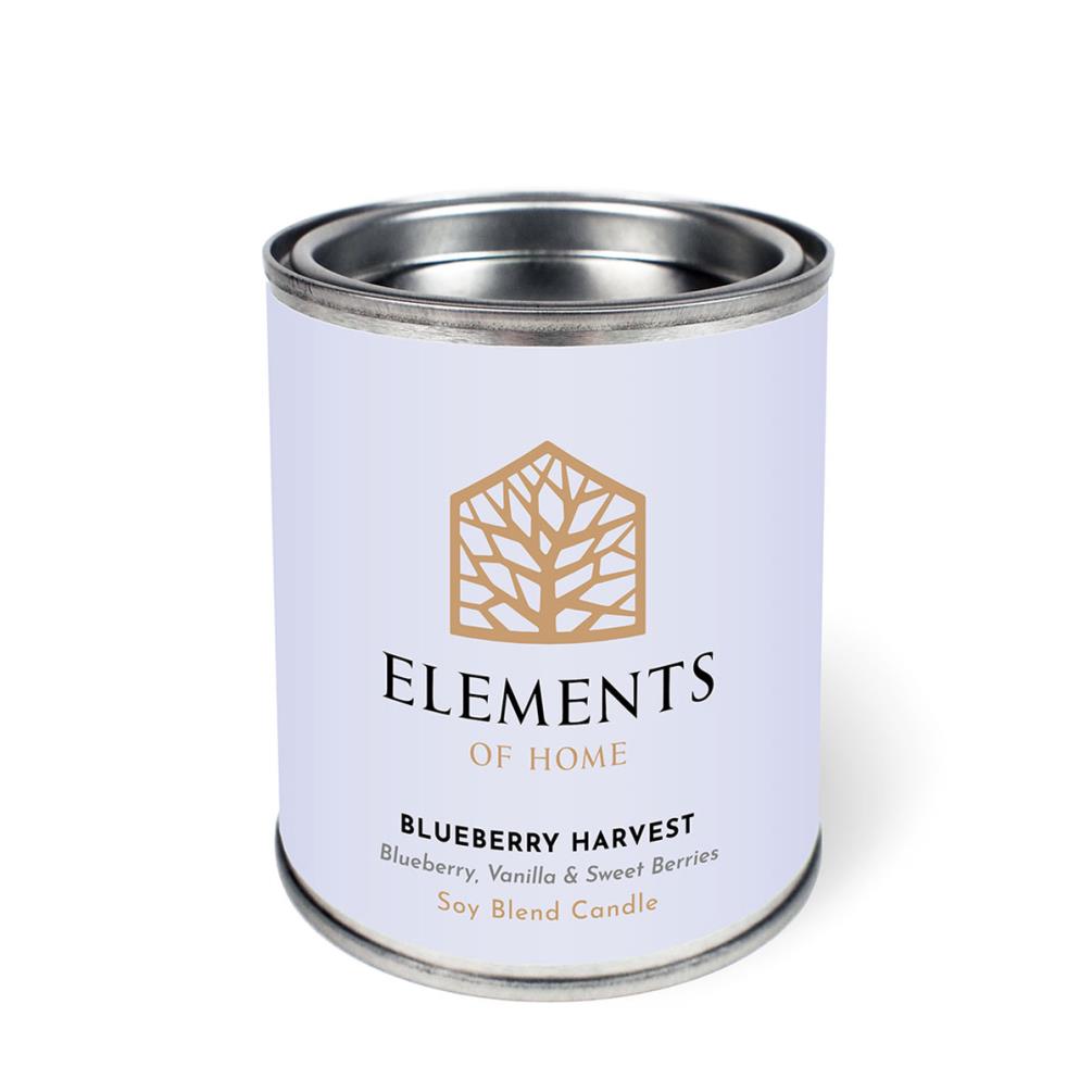 Elements of Home Blueberry Harvest Tin Candle £8.99